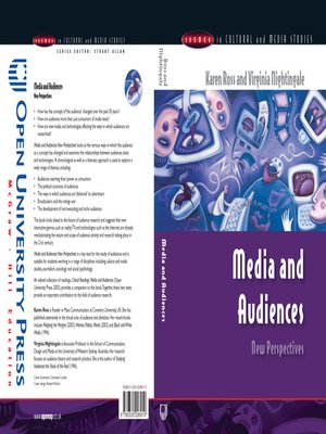cover image of Media and Audiences
